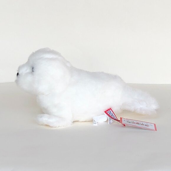 New w/Tag Douglas Plush  White Seal  Sprinkles Stuffed Animal 8.5" - Picture 7 of 10